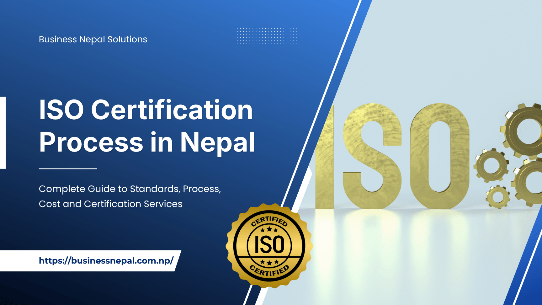 ISO Certification in Nepal: Process, Cost & ISO Standards